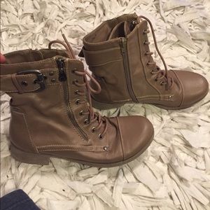 G by Guess Combat Boots